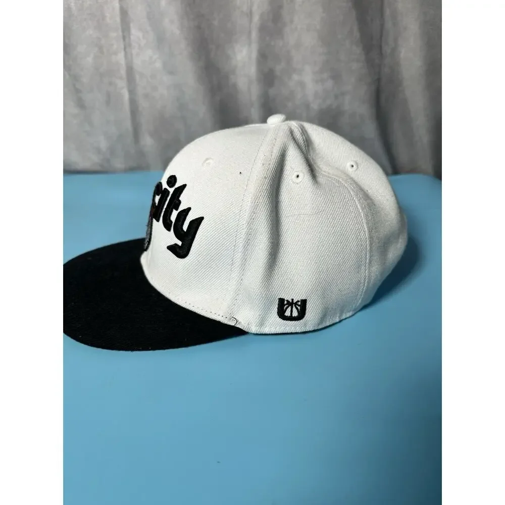 Rip City White & Black Hat Adjustable Size - Picture 3 of 7